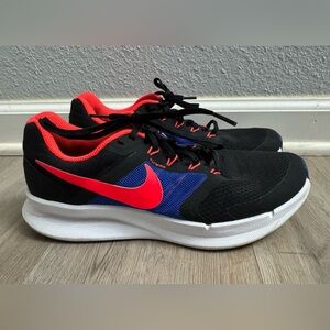 Nike Run Swift 3 Women’s Running Shoe in Black Racer Blue Crimson Size 9